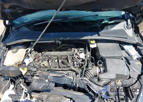 2017 Ford Focus Sel из США, поврежденный, VIN 1FADP3M27HL205728